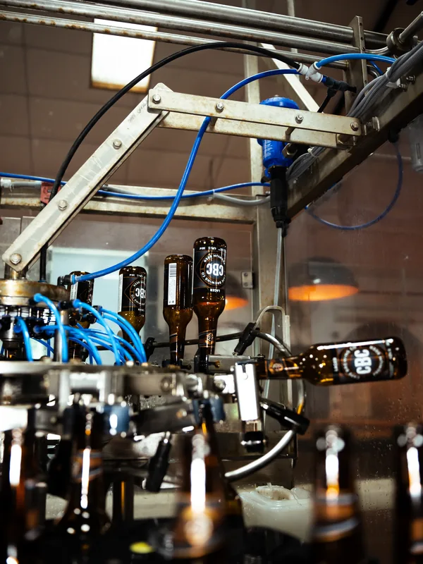 The rotary filler at work